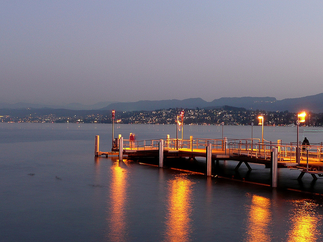 Zürichsee_Dämmerung