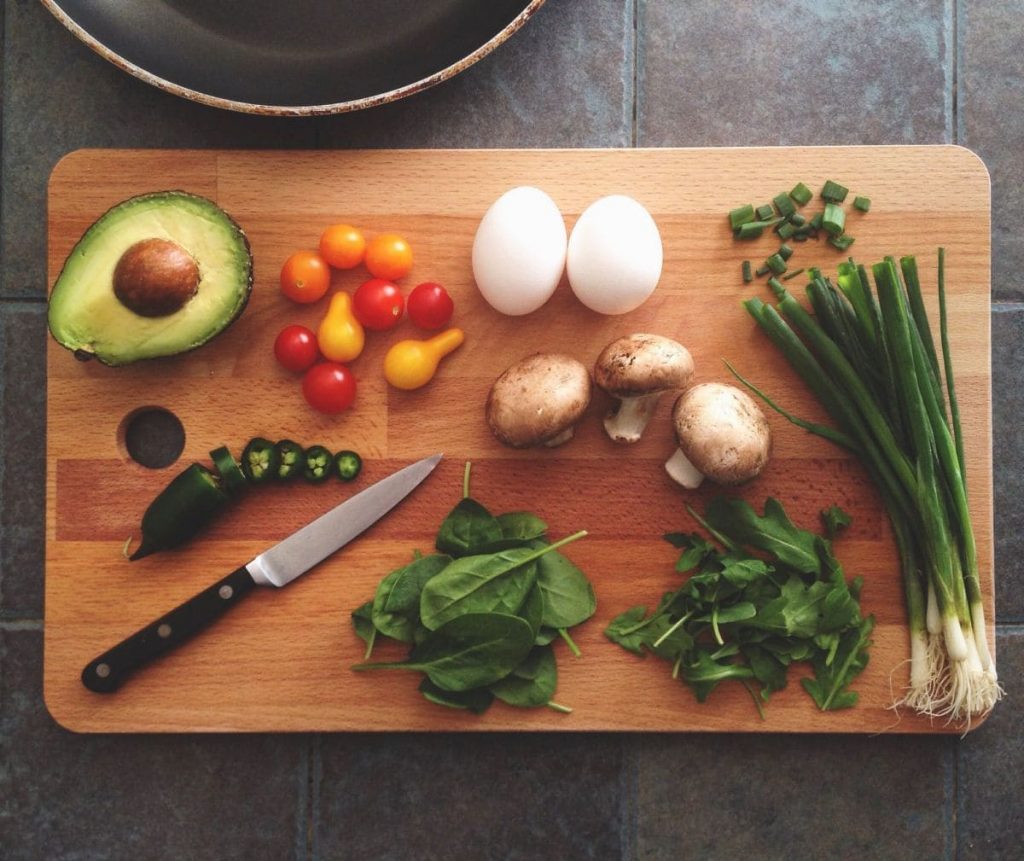 Vegetarisches Abendessen