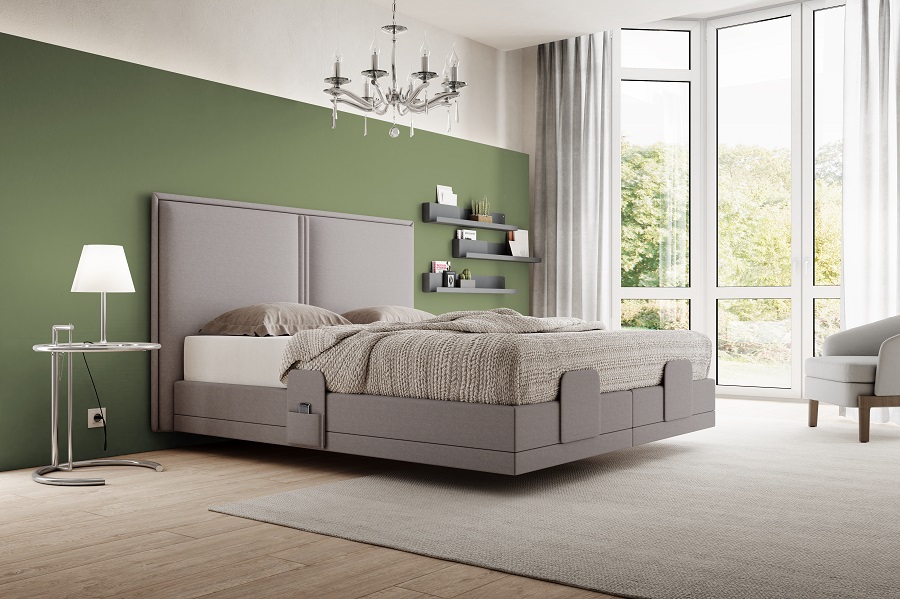 Swissflex bed grey