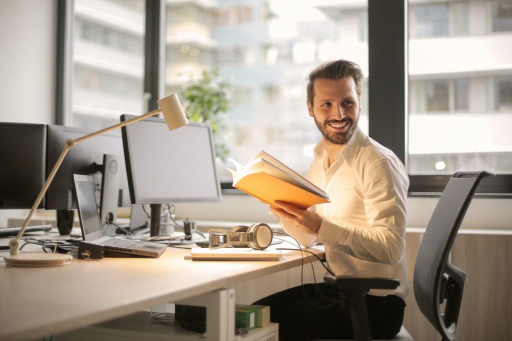 Energietanken für die Arbeit