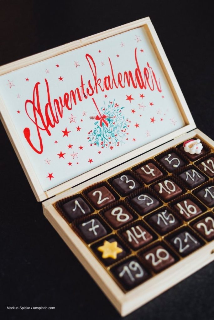 Chocolade adventskalender