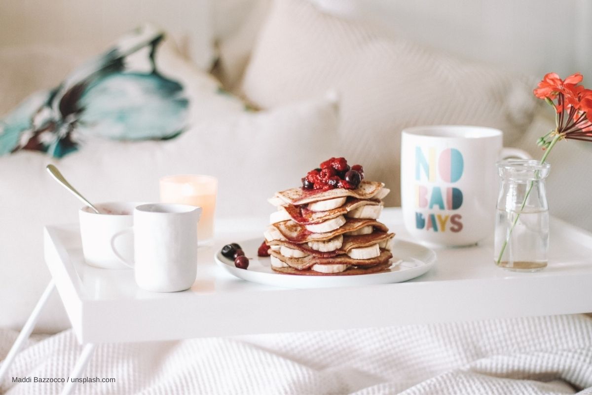 Frühstück im Bett