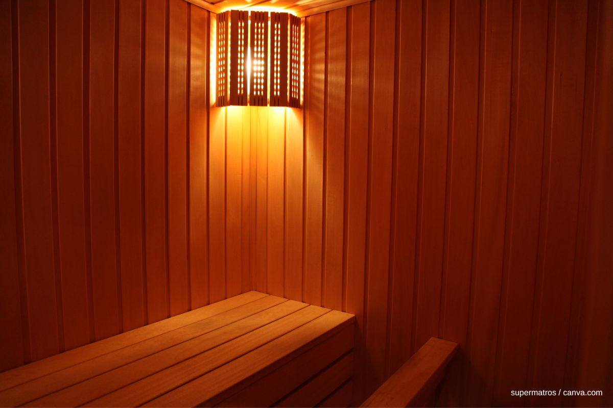 lichtsauna orange