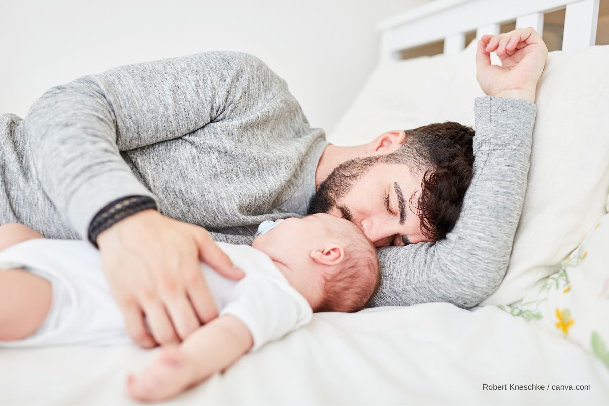 Bindung durch ein Familienbett