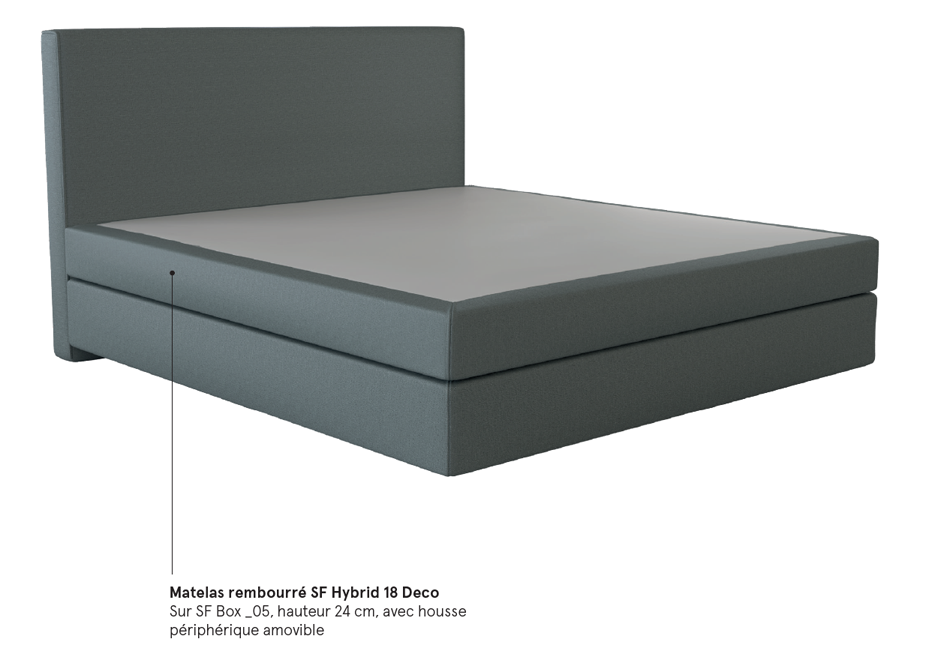 Matelas SF Hybride 18 déco