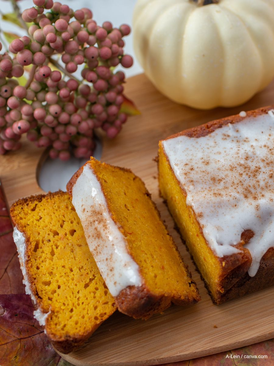 Brot mit Pumpkin Spice